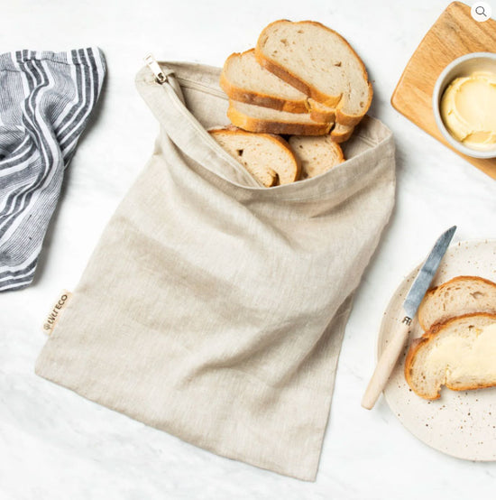 Ever Eco Reusable Linen Bread Bag. Diminish