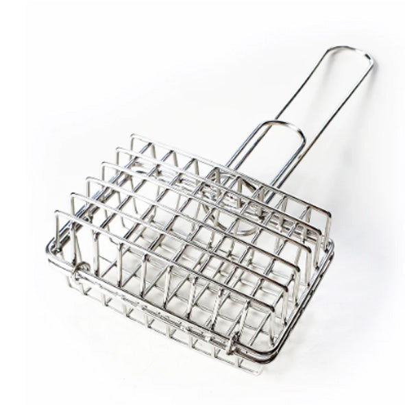 Reusable stainless steel soap cage for holding naked soap bars. Adelaide Eco Shop.