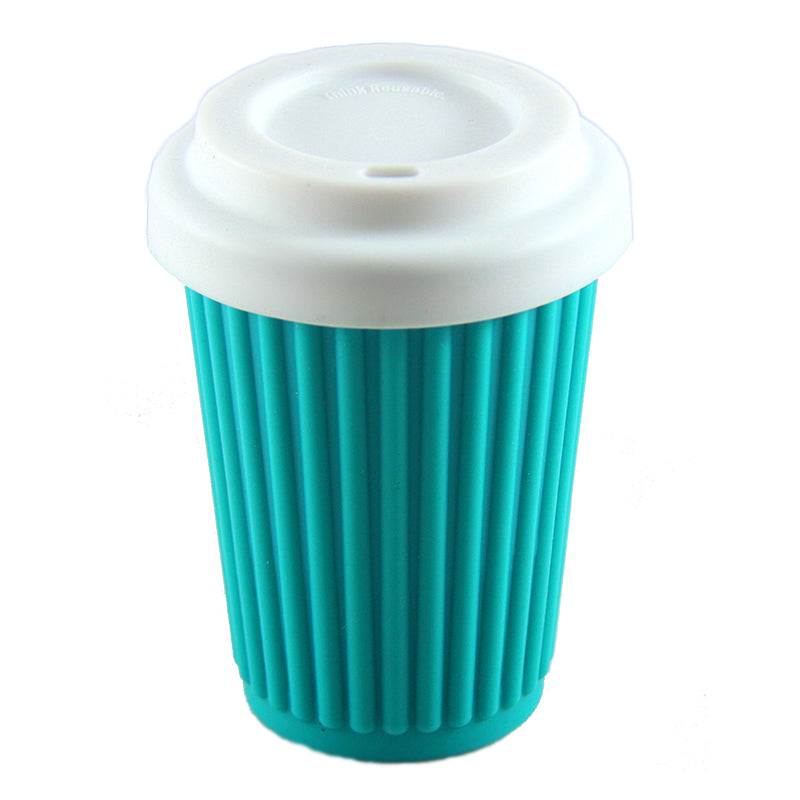 Onya silicone reusable coffee cup. Diminish.