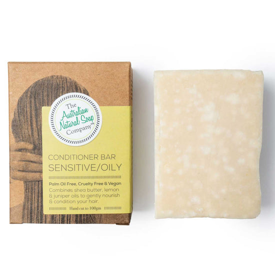 Load image into Gallery viewer, All natural conditioner bar that&amp;#39;s plastic-free, all natural and vegan.
