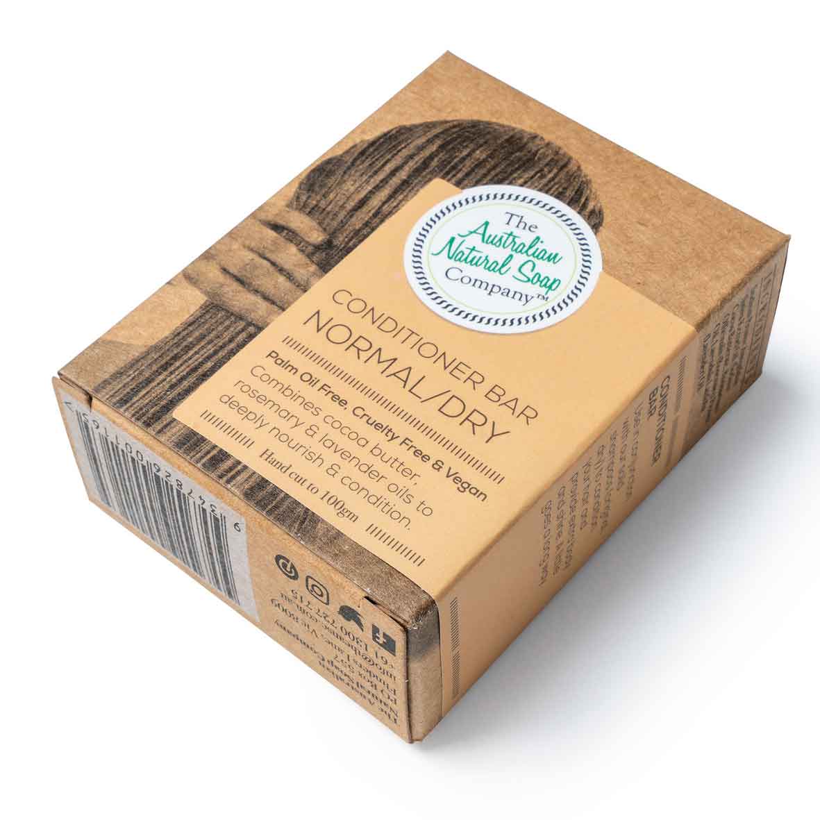 Load image into Gallery viewer, The Australian Natural Soap Company Conditioner Bar Normal/Dry Hair
