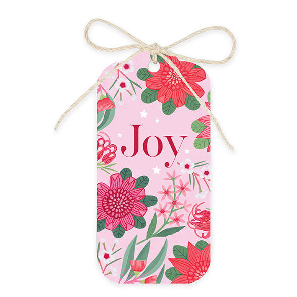  eco-friendly gift tags by Earth Greetings. Designed by local artist with gorgeous floral colours. Diminish