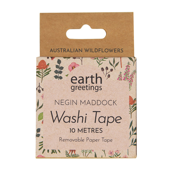 Load image into Gallery viewer, Box of earth greetings washi removable paper tape
