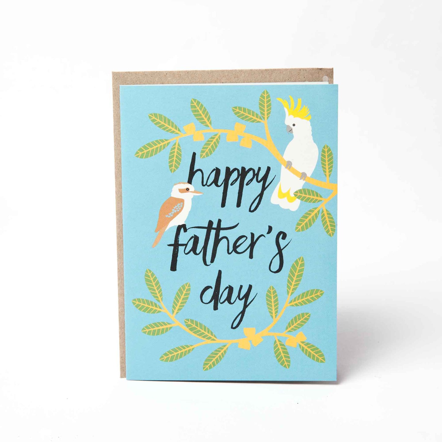 Earth Greetings Eco-friendly and recyclable father's day gift card. Made in Australia.