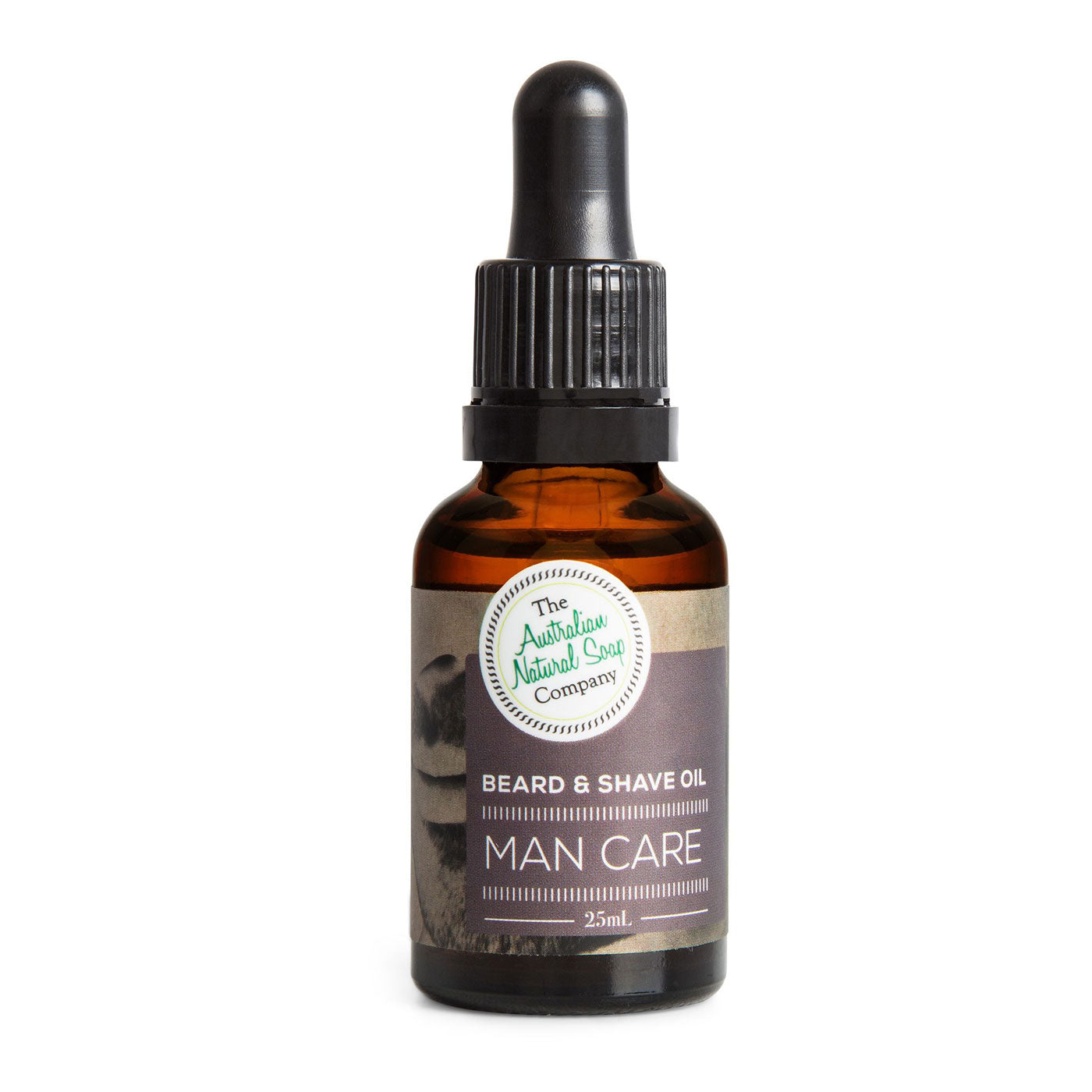 The Australian Natural Soap Company Beard & Shave Oil. Vegan and cruelty-free man care.