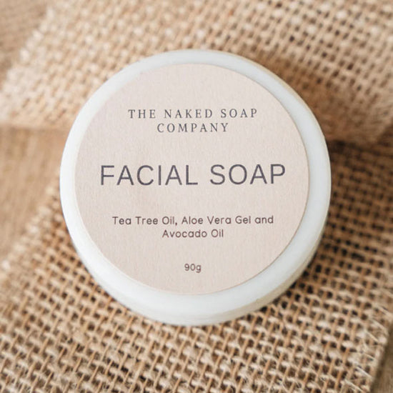 The Naked Soap Company avocado facial soap. Plastic-free. Adelaide Eco Shop.