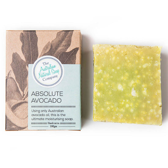 The Ausutralian natural soap company avocado soap. Plastic free, vegan & non toxic. Diminish.