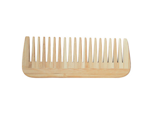 Brush it On eco bamboo wide tooth comb.