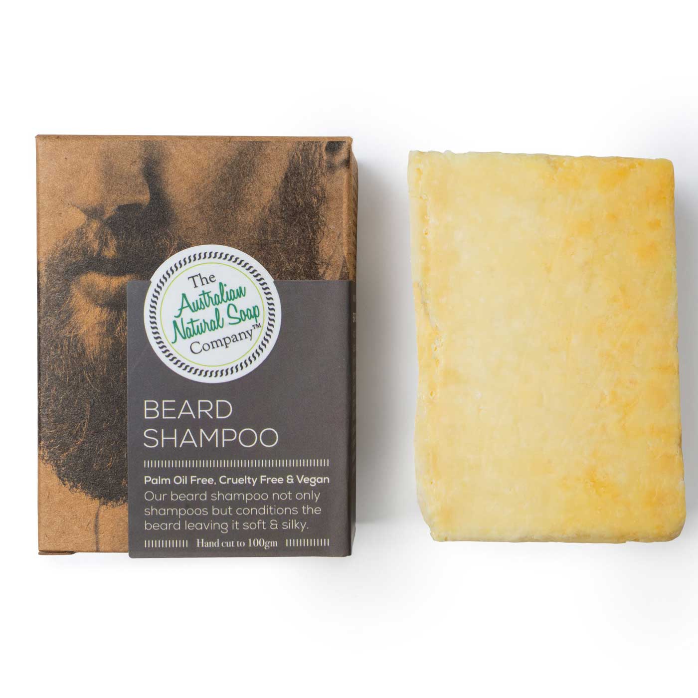 The Australian Natural Soap Company Beard Shampoo. Adelaide Eco Shop Diminish.