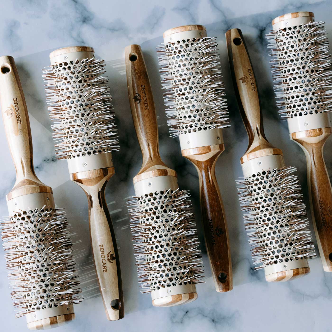 6 zerocare sustainable eco thermal brushes